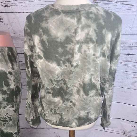 Como Blu Green Tie Dye Pajama Set - Picture 5 of 5